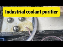 Cutting Oil Filtration Systems CNC Coolant Filter System Liquid Oil Water Separator